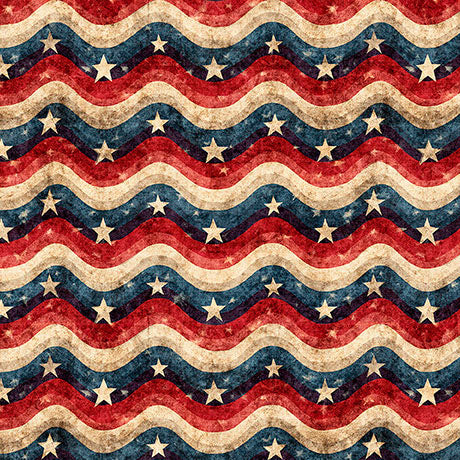 All American Snowman - Wavy Stripe Multi - 2600-32047-X