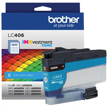 CYAN - INKvestment Tank Standard-yield Ink