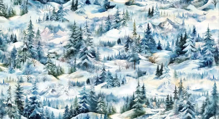 Beyond the Pines - Blue Spruce Multi Pine Tree Scenic - 3688-76-HG