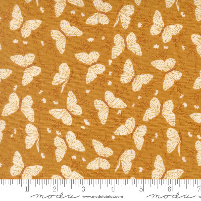 Wildbriar - Flutter Vine Novelty Butterflies Golden - 43221 12-MO