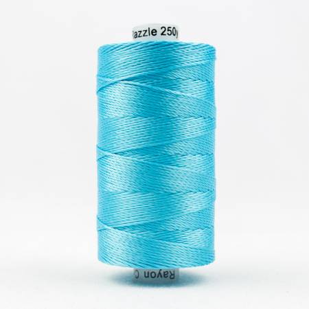 Razzle 8wt 6ply Rayon 250yd Lt. Turquiose