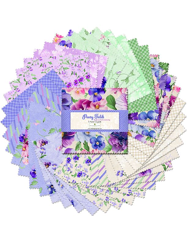 Pansy Fields - 5 Karat Crystals