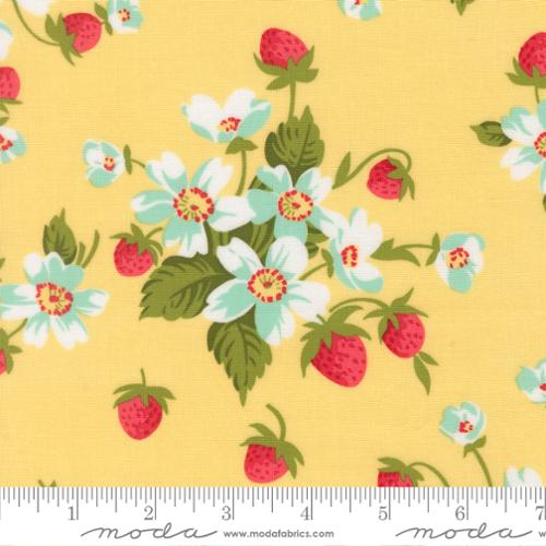 Bloomsberry - In Bloom Florals Strawberries Buttermilk - 55350 12