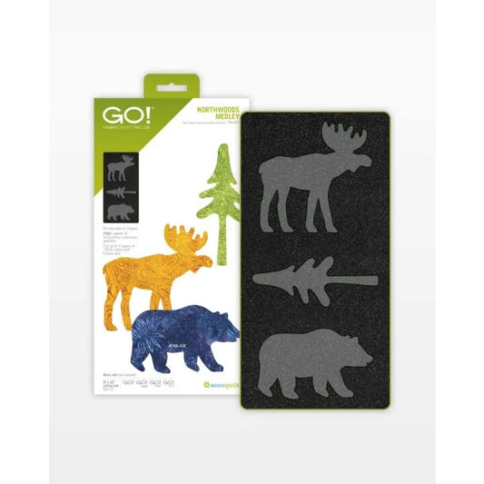 GO! Northwoods Medley Die - Accuquilt