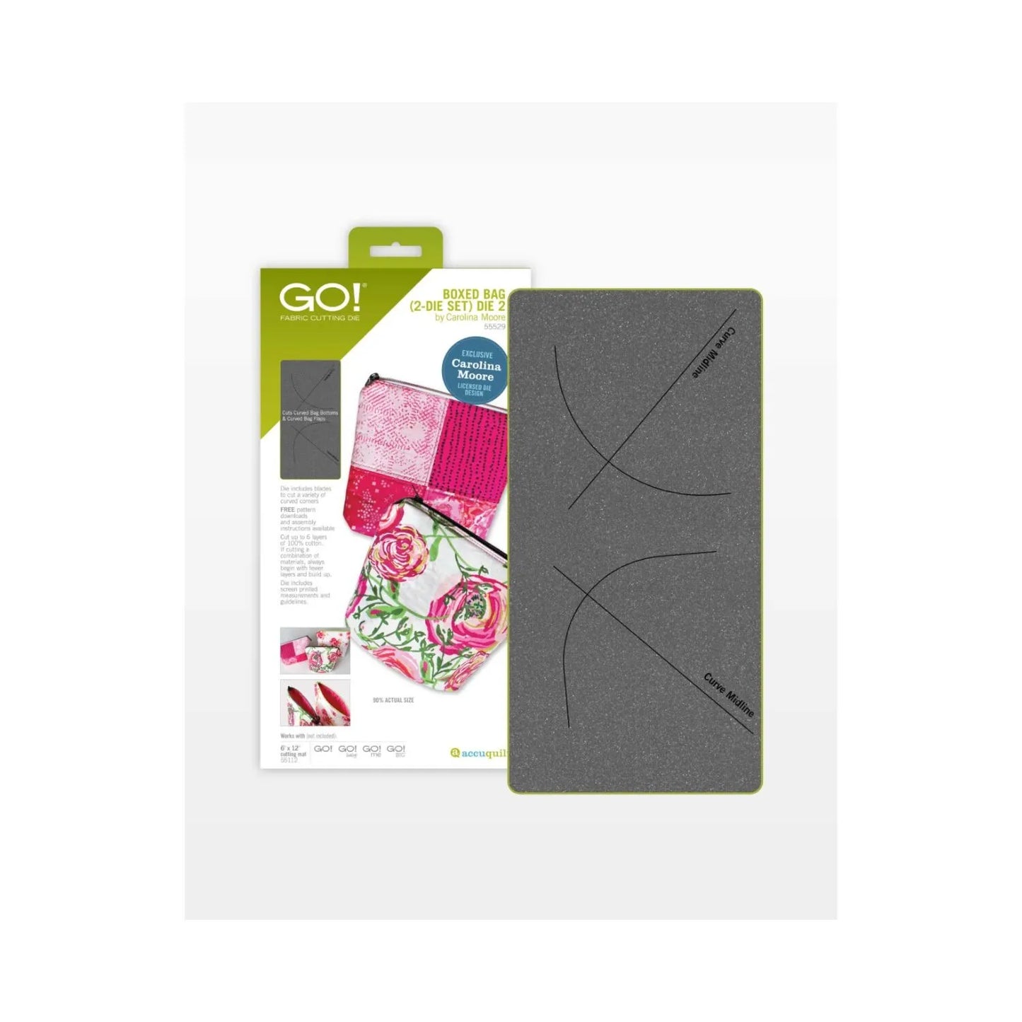 GO! Boxed Bag 2-Die Set by Carolina Moore