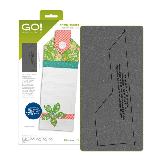 GO! Towel Topper Die - Accuquilt