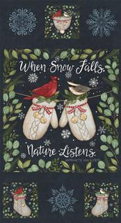 When Snow Falls - Panel Night Sky - 56178 13