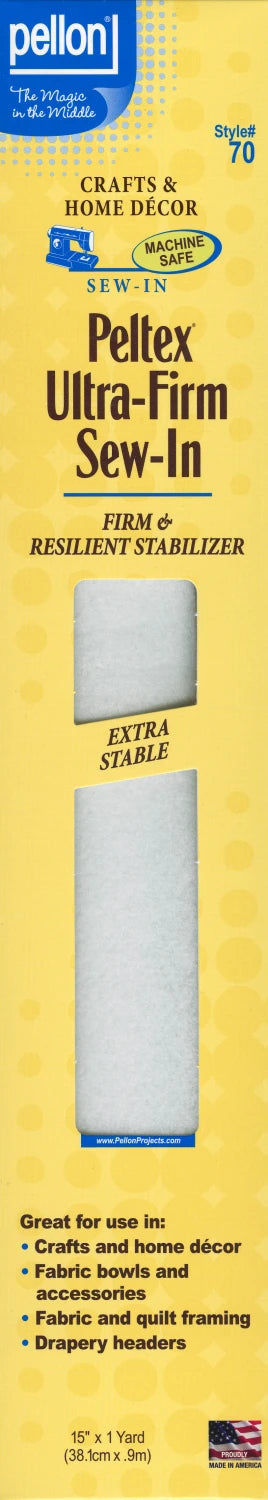 Peltx Sew-in Stabilizer Pellon - 15" x 1 yd