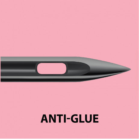 Anti-Glue Machine Needles, 4 Pack
