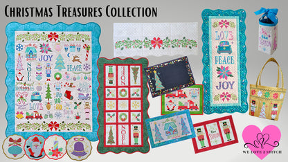 Christmas Treasures Collection - We Love 2 Stitch