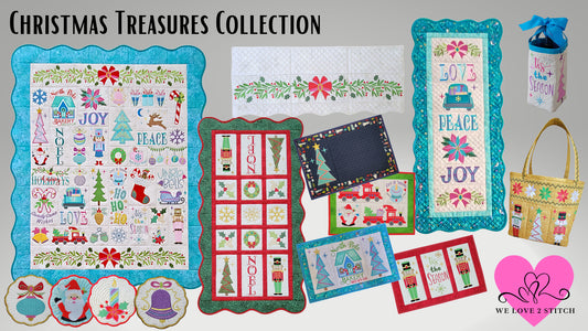 Christmas Treasures Collection - We Love 2 Stitch