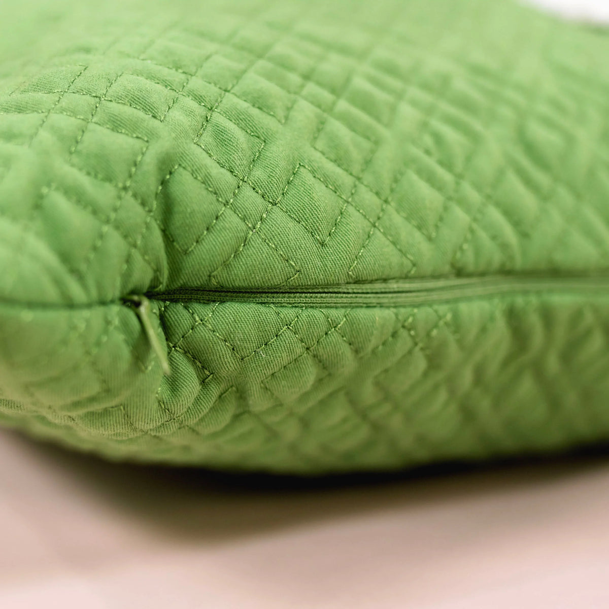 [PRE-ORDER] Green Quilted Pillow Cover Blank