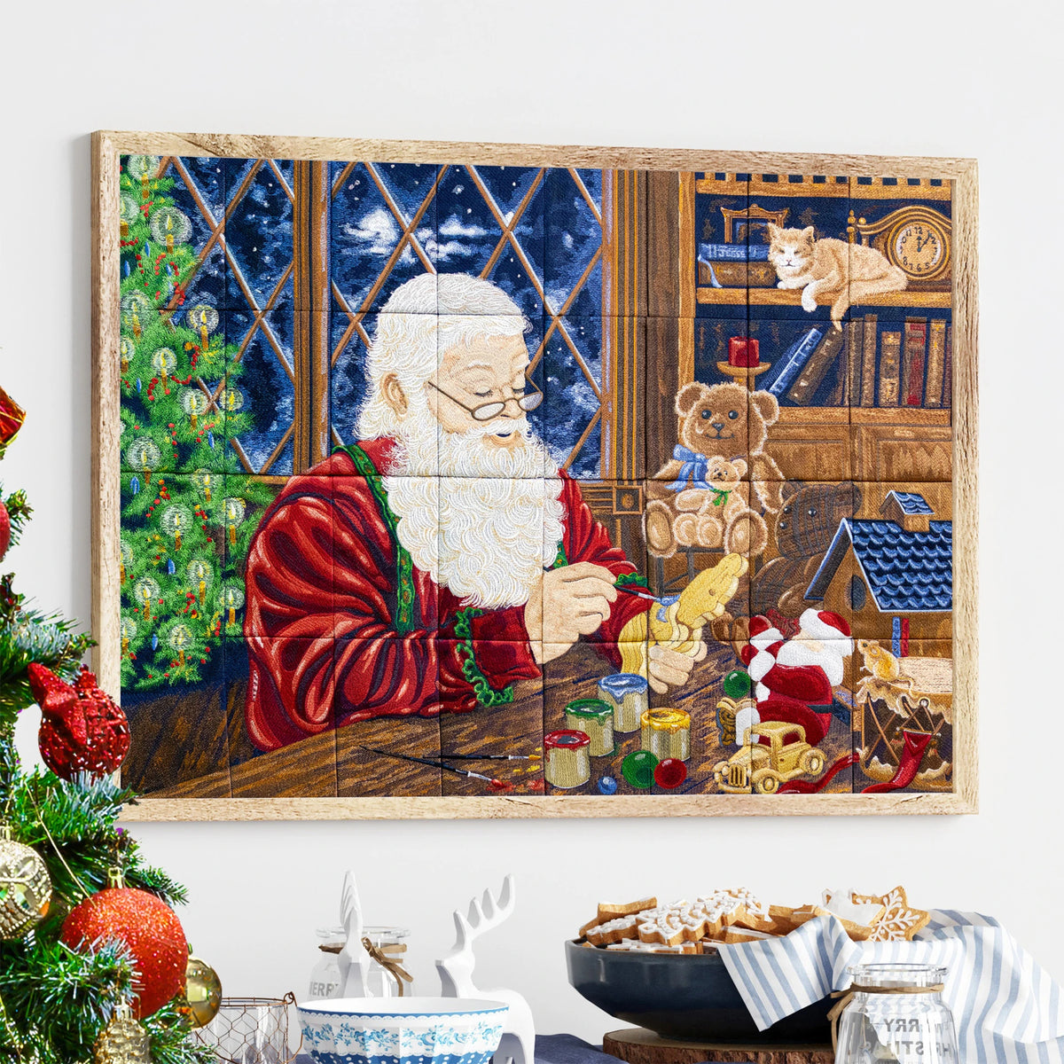 10th Anniversary Santa's Workshop by Dona Gelsinger - 80416