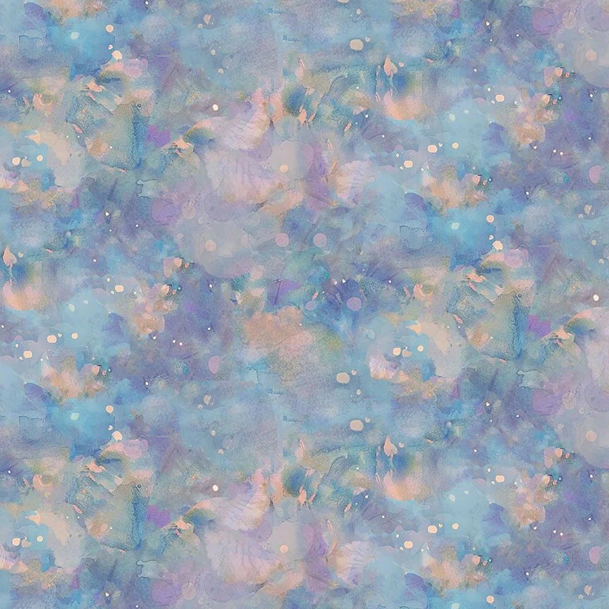 Dragonfly Mist - Watercolor Texture Blue - TEXTURE-CD3897 BLUE