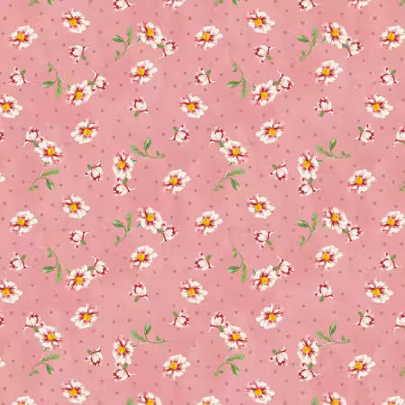 Blushing Meadow - Pink Medium Floral Toss - 89305-315