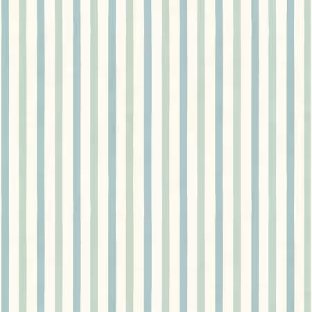 Blushing Meadow - Cream/Green Stripes - 89307-247