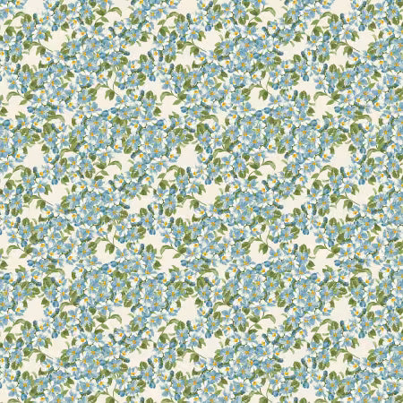 Blushing Meadow - Cream/Blue Mini Bouquet Toss - 89308-247