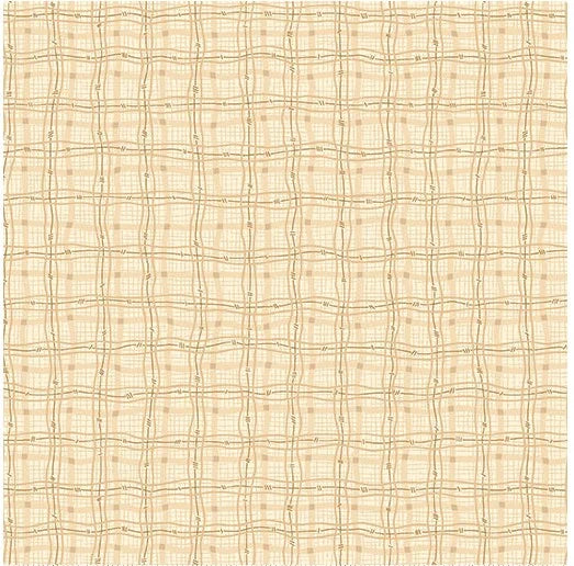 Autumn Breeze - Rambling Plaid Cream - 17154-07