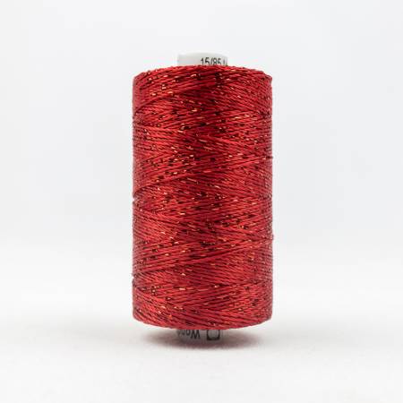 Dazzle 8wt Metallic 200yd Tomato Red