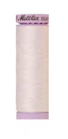 Silk-Finish 50wt Solid Cotton Thread 164yd/150M White