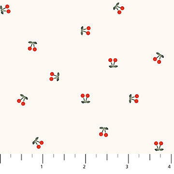 Cherry Orchard - Cream Ditsy Cherries - 91317-11