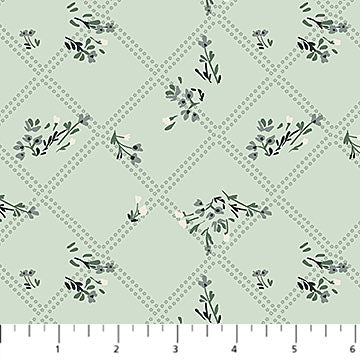 Cherry Orchard - Green Tablecloth - 91323-71