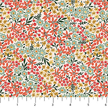 Cherry Orchard - Red Multi Calico - 91324-26