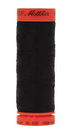 Metrosene Poly Thread 50wt 150m/164yds Black Old Number 1161-0003