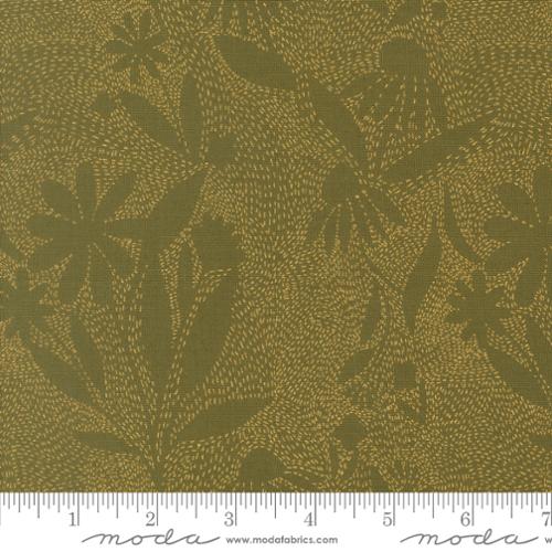 Ladybug Whimsy Metal - Outlines Florals Grass - 48445 17M-MO