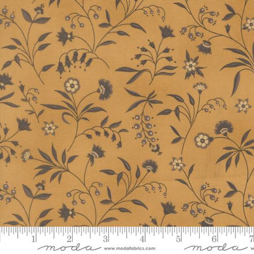 Collections Magnolia - Meandering Path Florals Vines Golden - 46283 13-MO