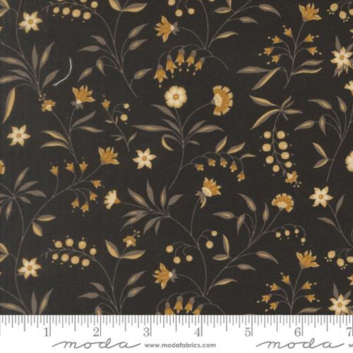 Collections Magnolia - Meandering Path Florals Vines Onyx - 46283 17-MO