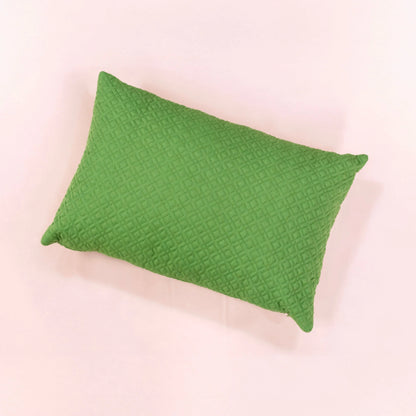 [PRE-ORDER] Green Quilted Pillow Cover Blank