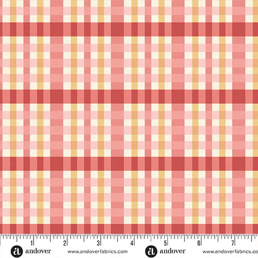 Sparrow Falls - Check Cinnamon Red - A-10384-R