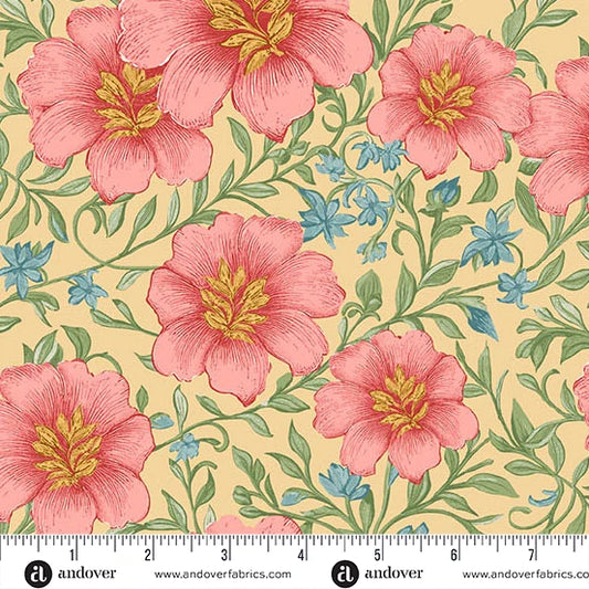 Sparrow Falls - Luscious Garden Cinnamon Red - A-10387-Y