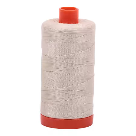 Mako Cotton Thread Solid - 50wt 1422yds - Light Beige