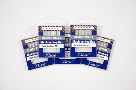 Universal 75/11 Needles - 5 Packs