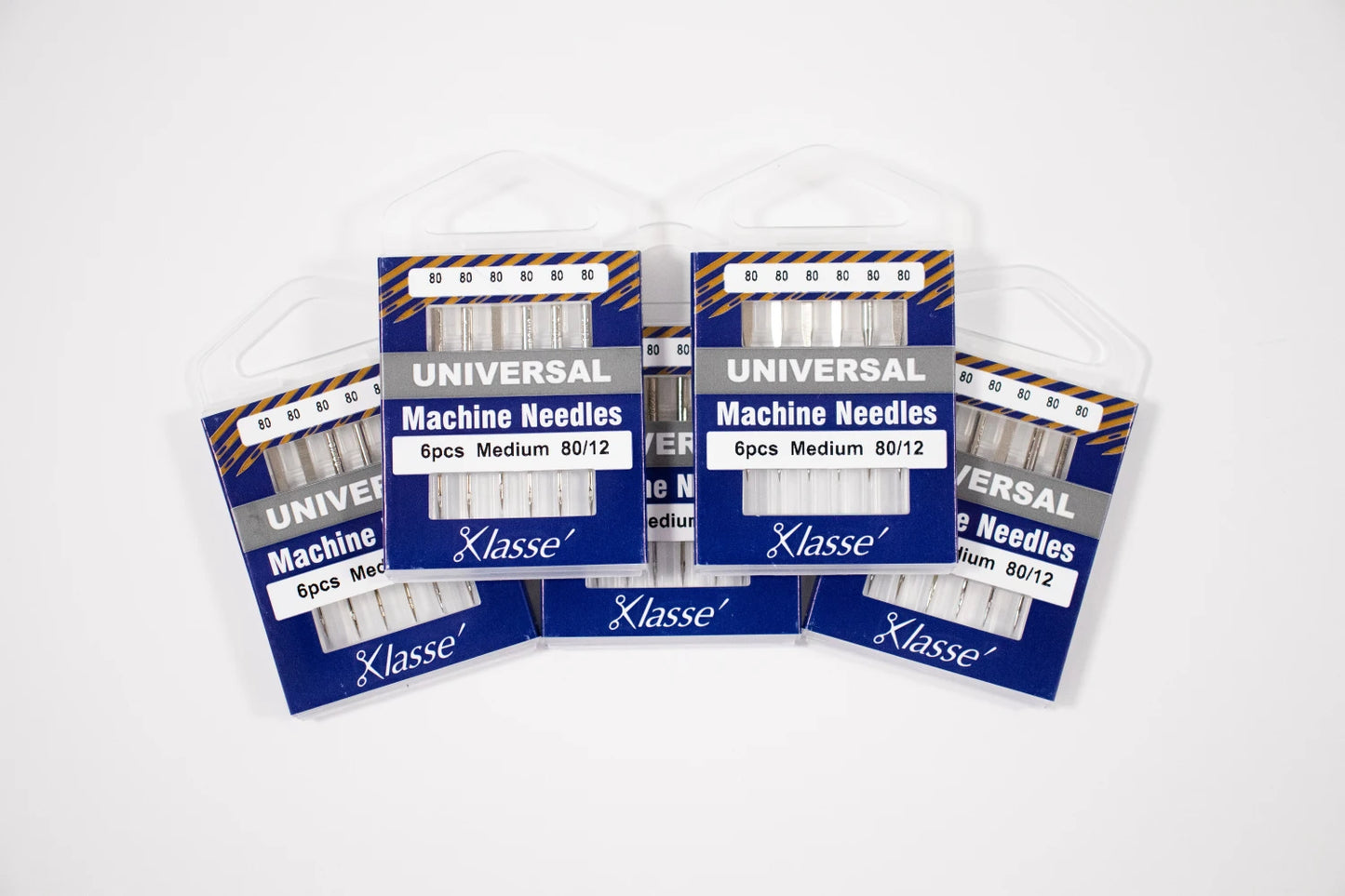 Universal 80/12 Needles - 5 Packs