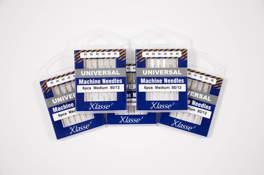 Universal 80/12 Needles - 5 Packs
