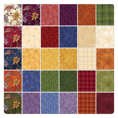 Autumn Breeze 5" x 5" Squares, 42 pc