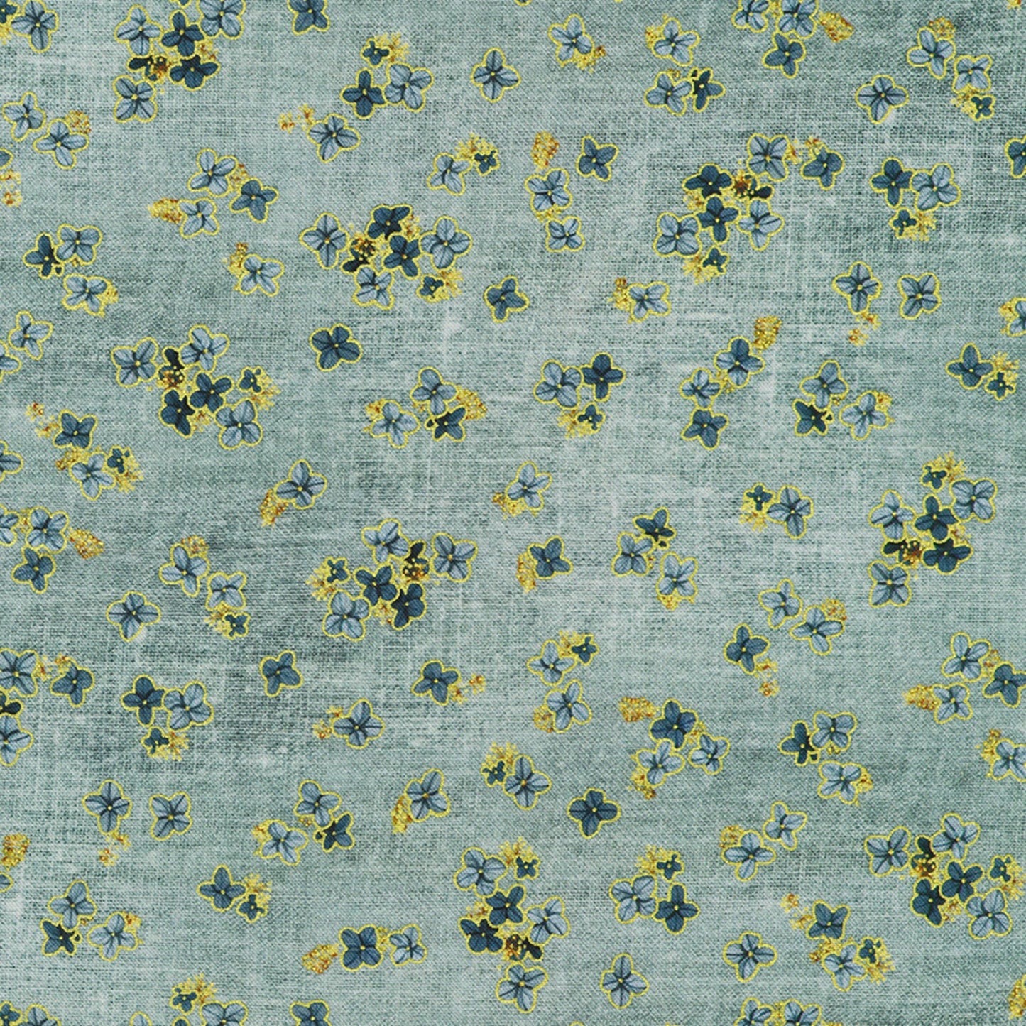 Hello Fall - Small Flower Dusty Blue - AWHDM2392168