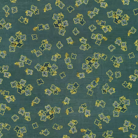 Hello Fall - Small Flowers Navy - AWHDM239219