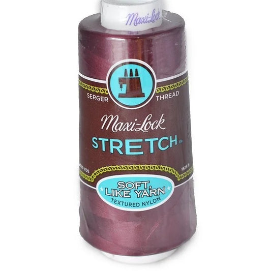 Maxi-Lock Stretch 35wt Thread 2000yds - Red Currant - 32131