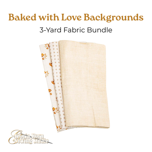 Baked with Love Backgrounds - 3 Yard Fabric Bundle