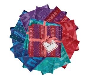 Bernina Bali Effect Fat Quarter Bundle, 10 pc