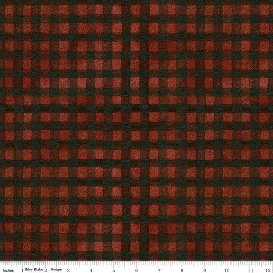 Northern Christmas - Buffalo Check Red - C17835-RED