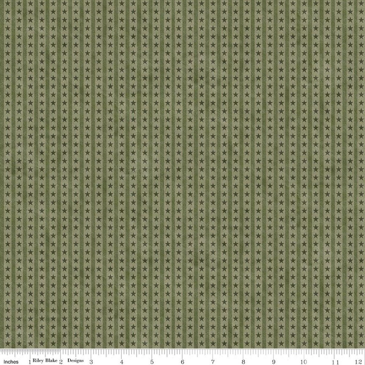 Northern Christmas - Star Stripes Green - C17836-GREEN