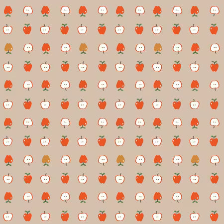 Cotton Nook - Apples Biscuit - C17972R-BISCUIT