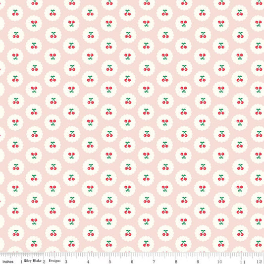 Cotton Nook - Cherries Blush - C17973-BLUSH
