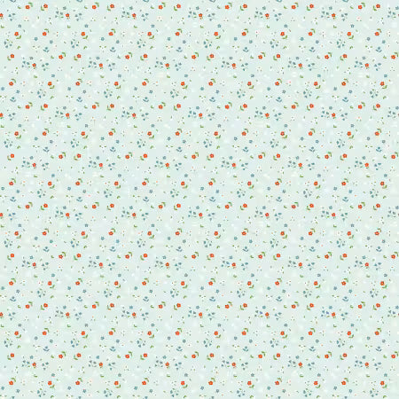 Cotton Nook - Flowers Bleached Denim - C17975R-BLEACHEDDENIM