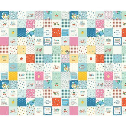Cotton Nook - Patchwork Blue - C17978-BLUE